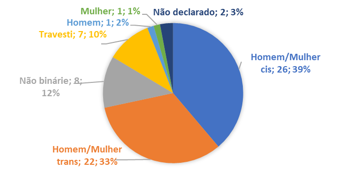 Identidade autodeclarada dos pesquisadores